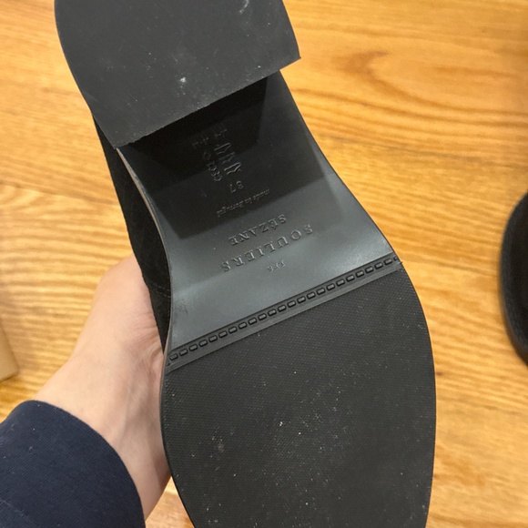 Sezane Pippa Ankle Boots Black - Size 6,5 or 37 - Picture 4 of 7